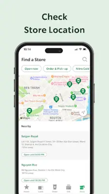 Starbucks Vietnam android App screenshot 1